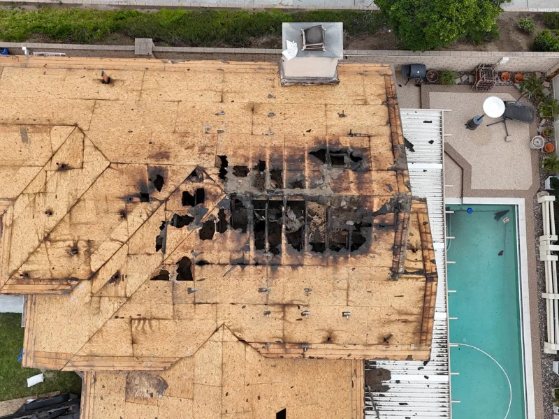 fire damage restoration